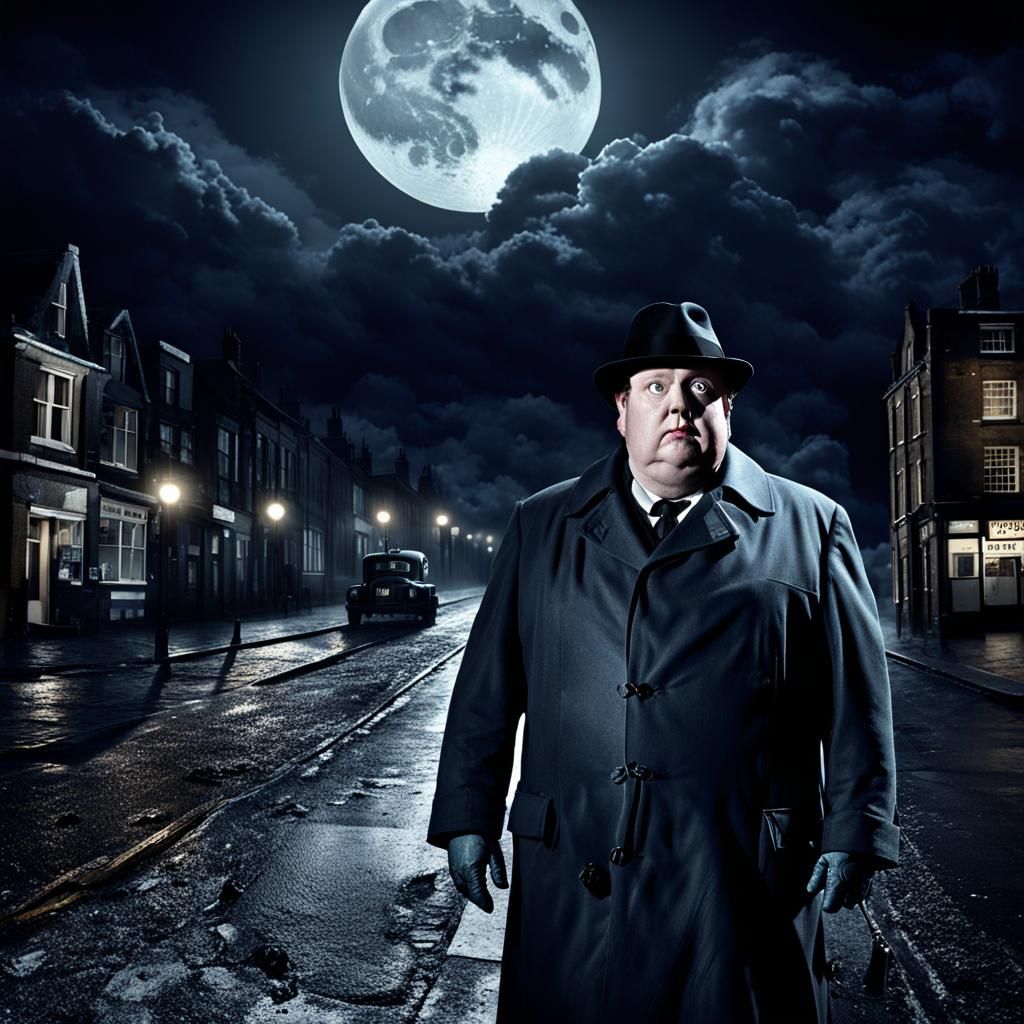Grim Detective in British Film Noir Style