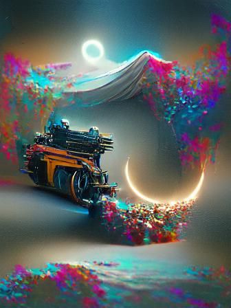 Galactic typewriter