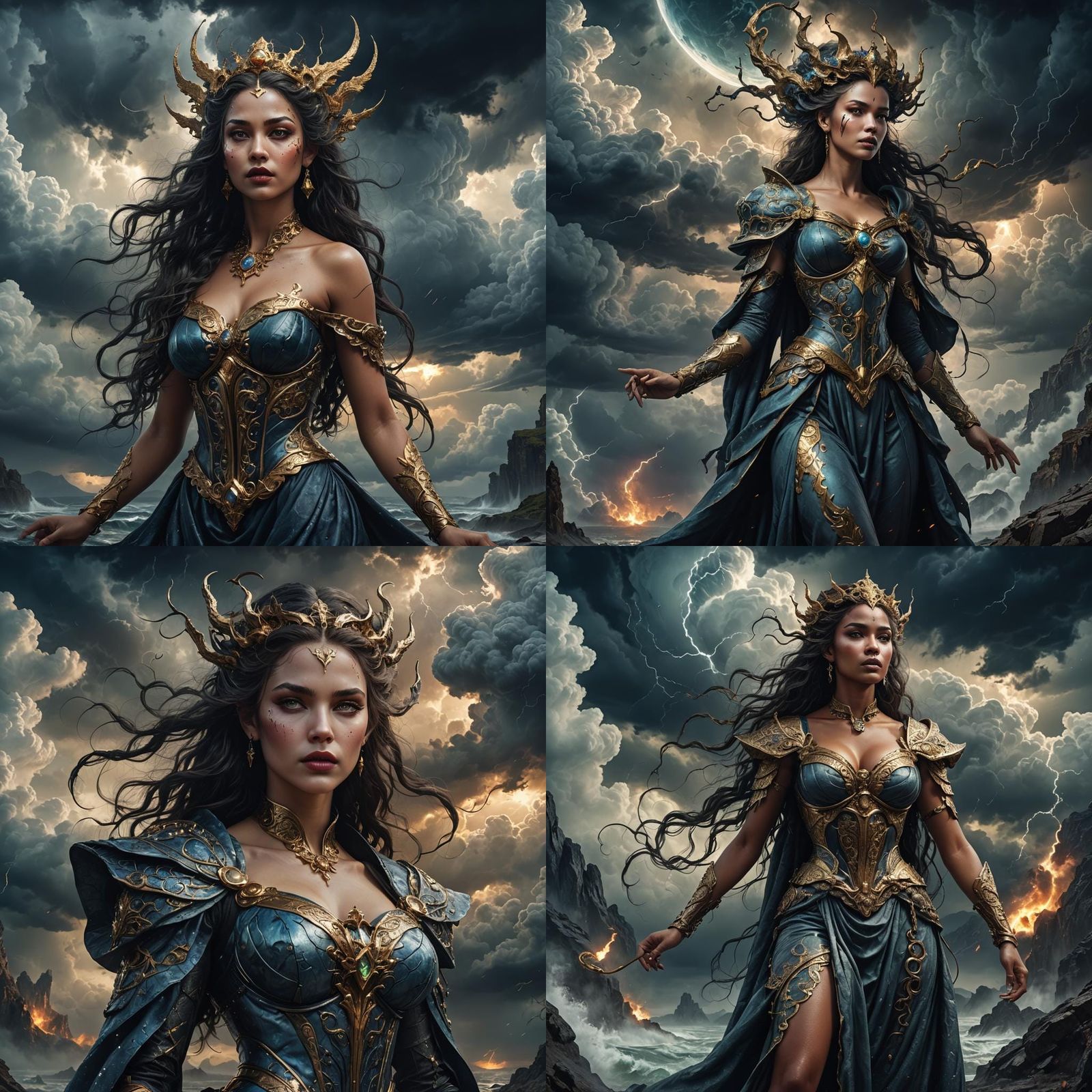 Venusian Sorceress: Romanticism Concept Art