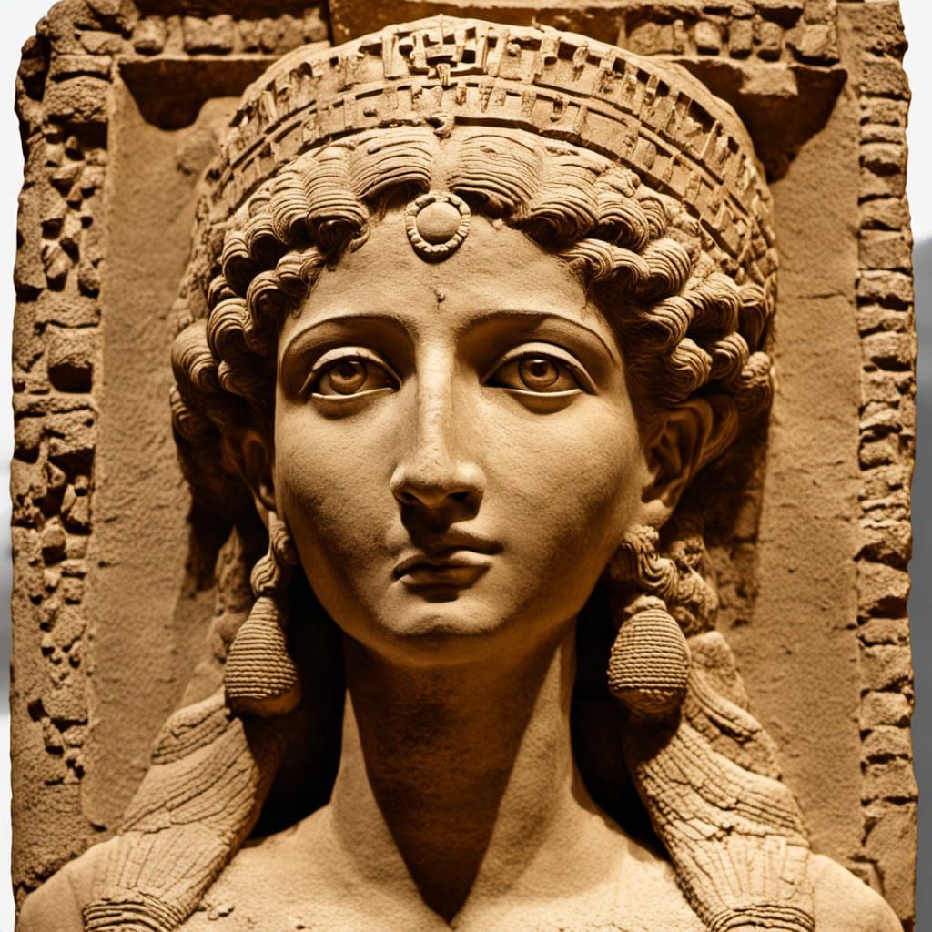 Canaanite Goddess Asherah Digital Art