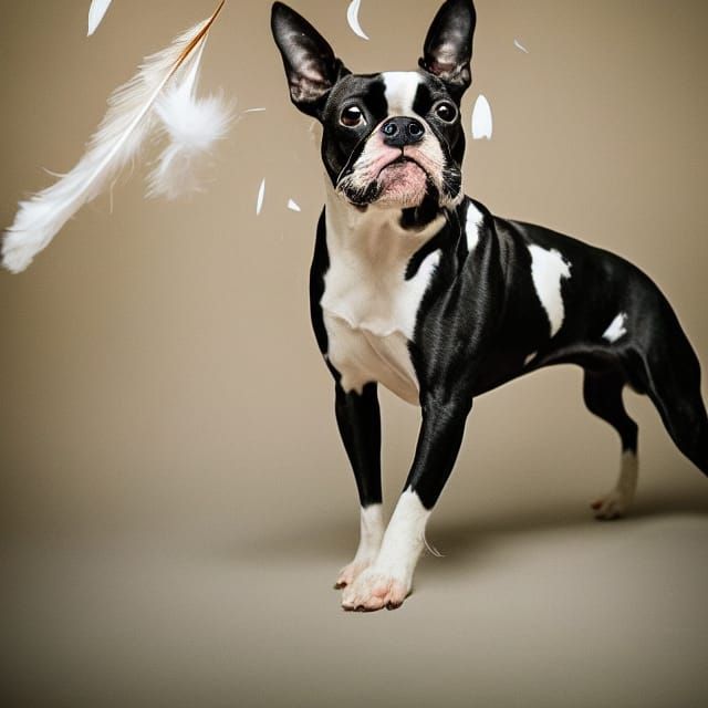 Boston Terrier, ‘Buey’.