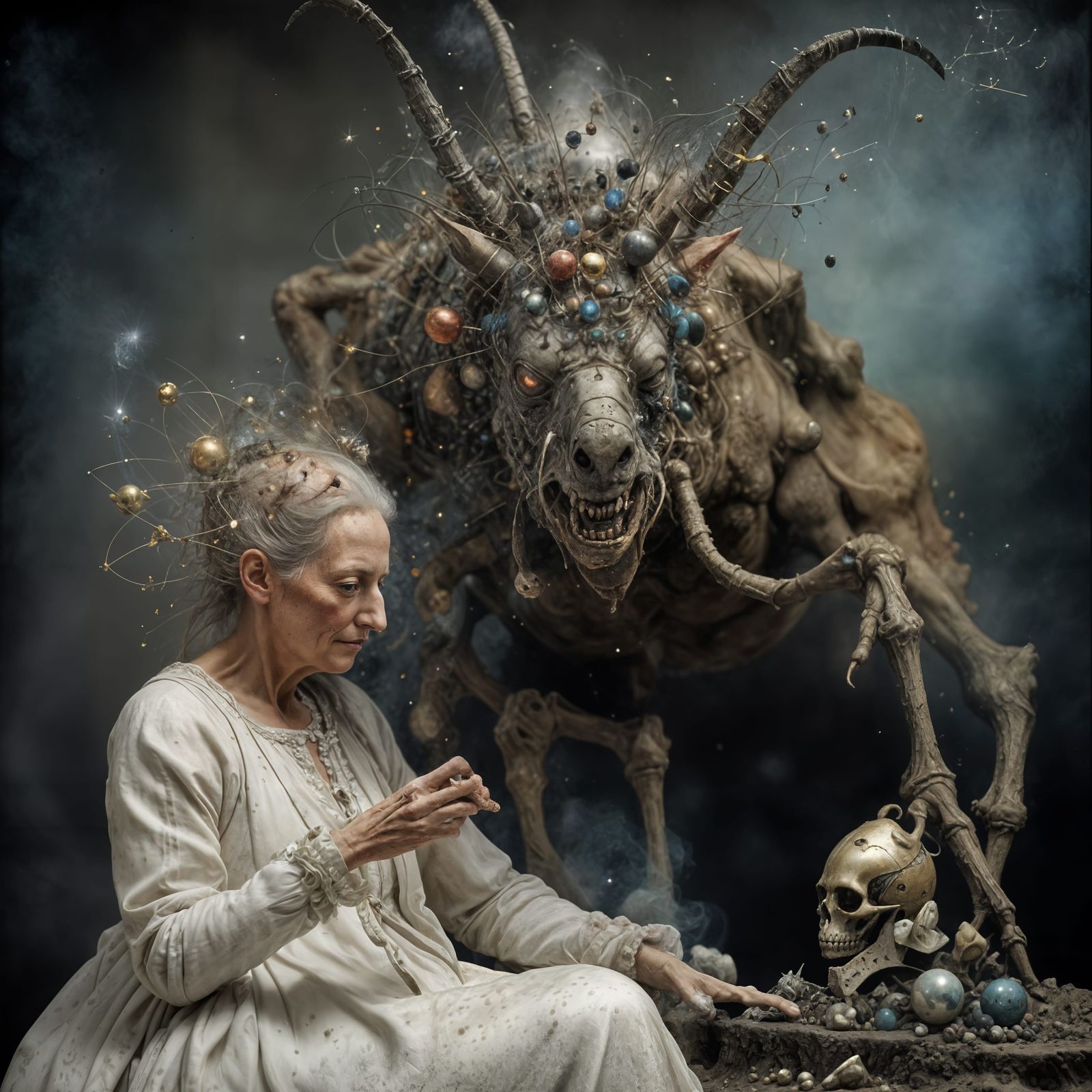 "You Beat Me Again!! - how is it Possible?!? - you are old and broken but your still beat me."  ->
'Thanks (you patroniz...