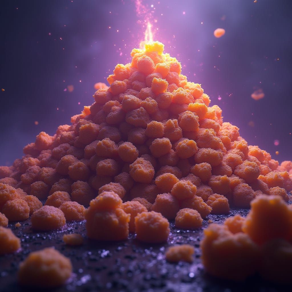 Colossal Dino Nugget Mountain in Mystical Realm