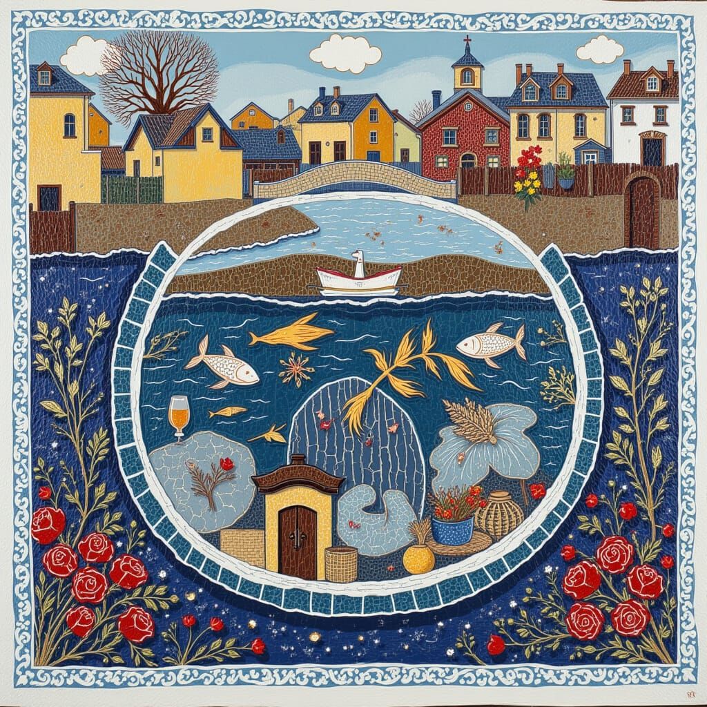 Fishbowl City Landscape