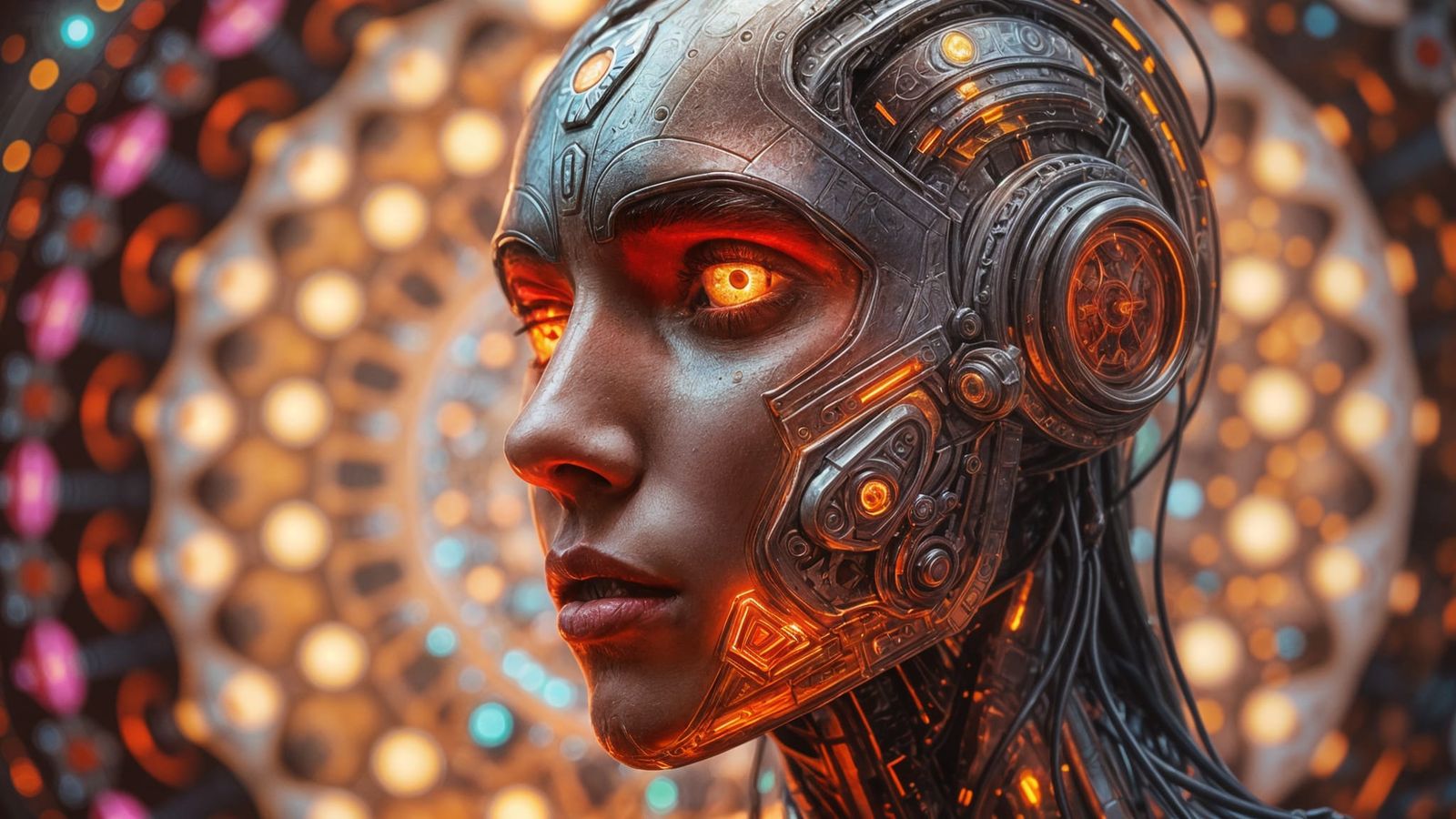 Futuristic Alchemy in Hyperrealistic Concept Art