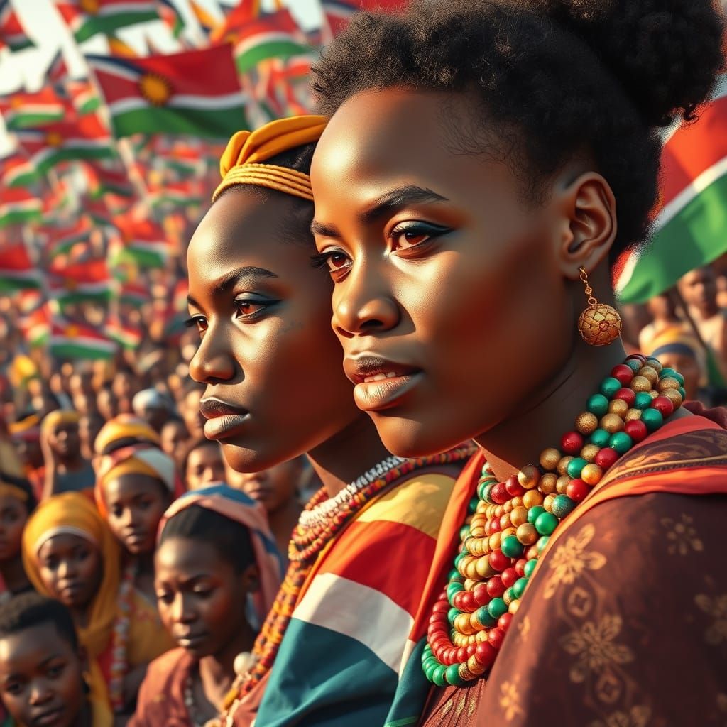 Vibrant Namibian Independence Day Celebration