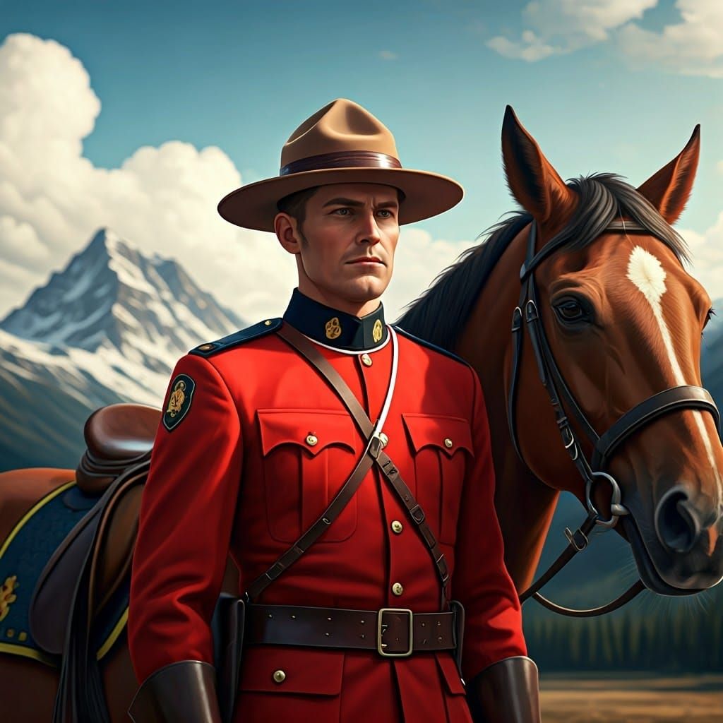 A Mountie from Canada