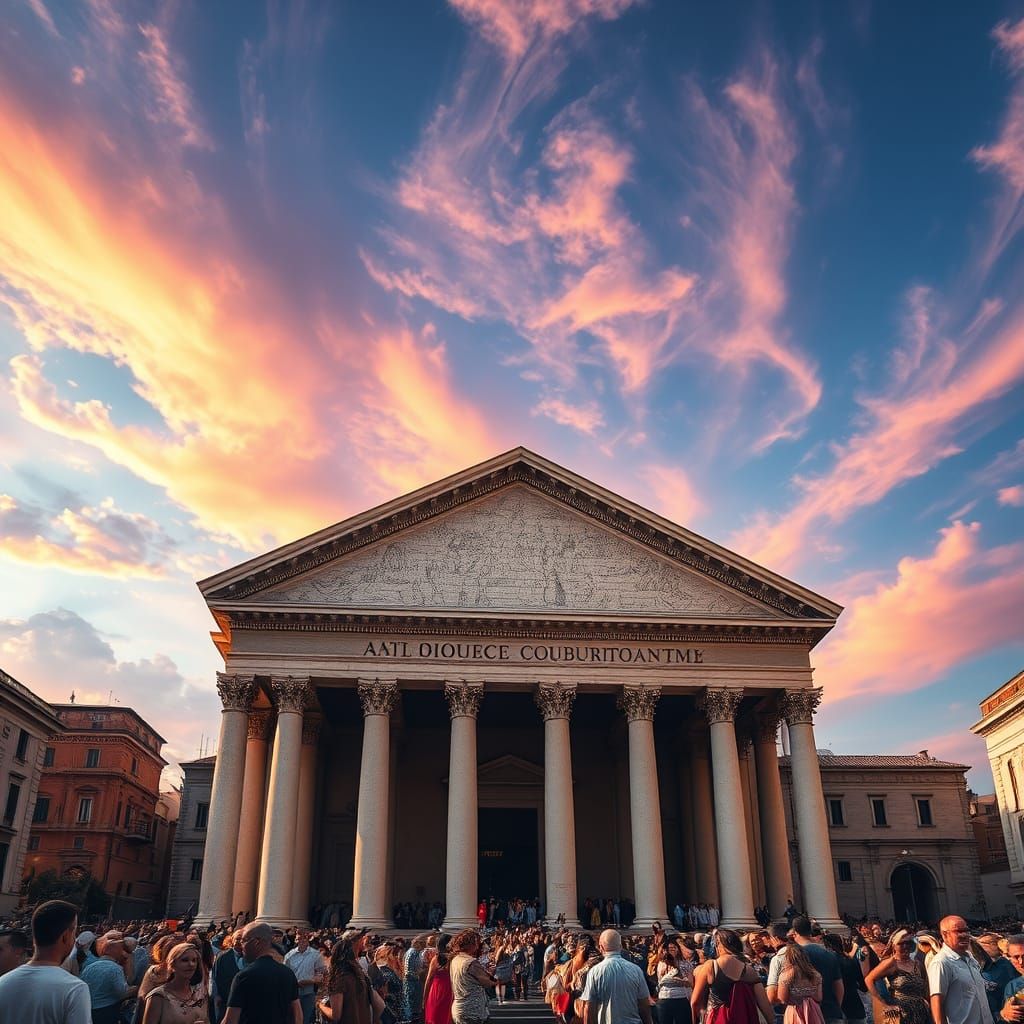 Pantheon Restored: Psychedelic Celebration Underneath Hyper-...