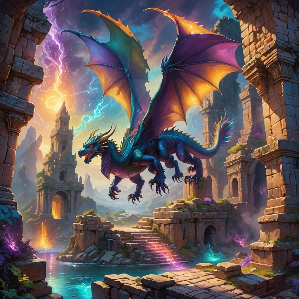 Dragon of magic
