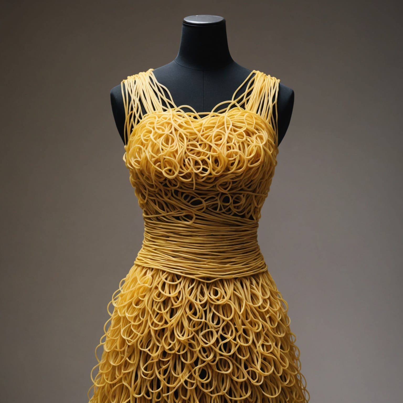 Spaghetti Dress: An AI-Generated Fashion Statement