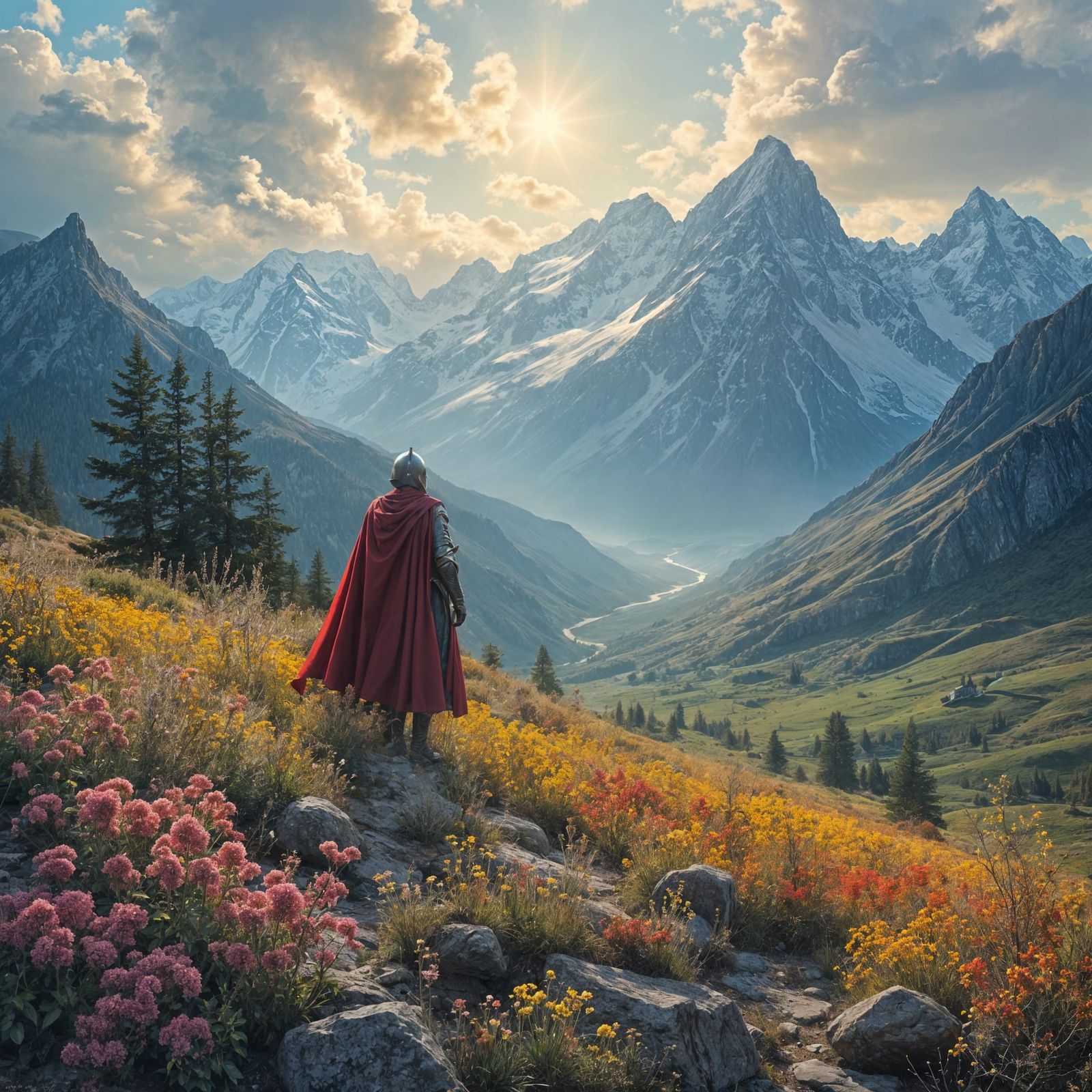 Knight Ventures into Colorful New World