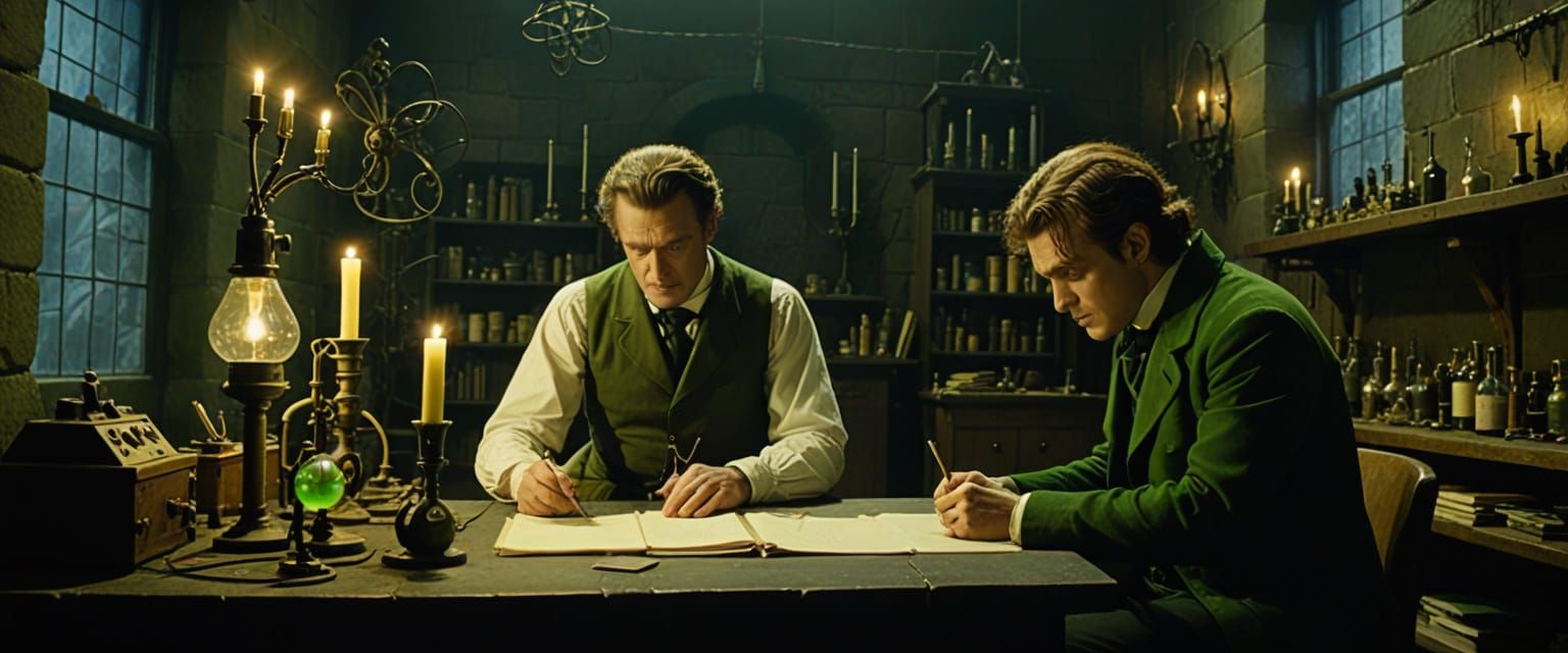 Frankenstein's Brides: A Kiss in the Castle Laboratory