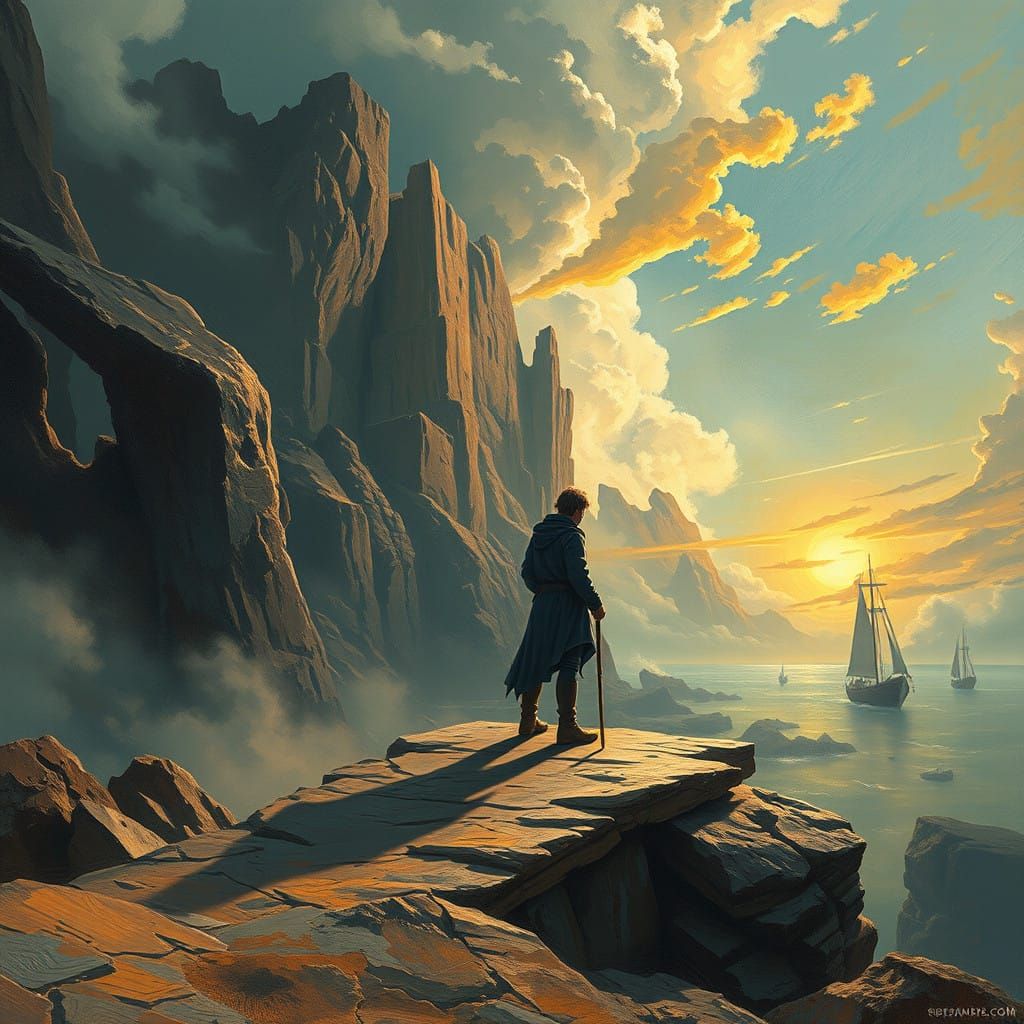 Artist in Isolation Creates Masterpiece for the Sake of Art