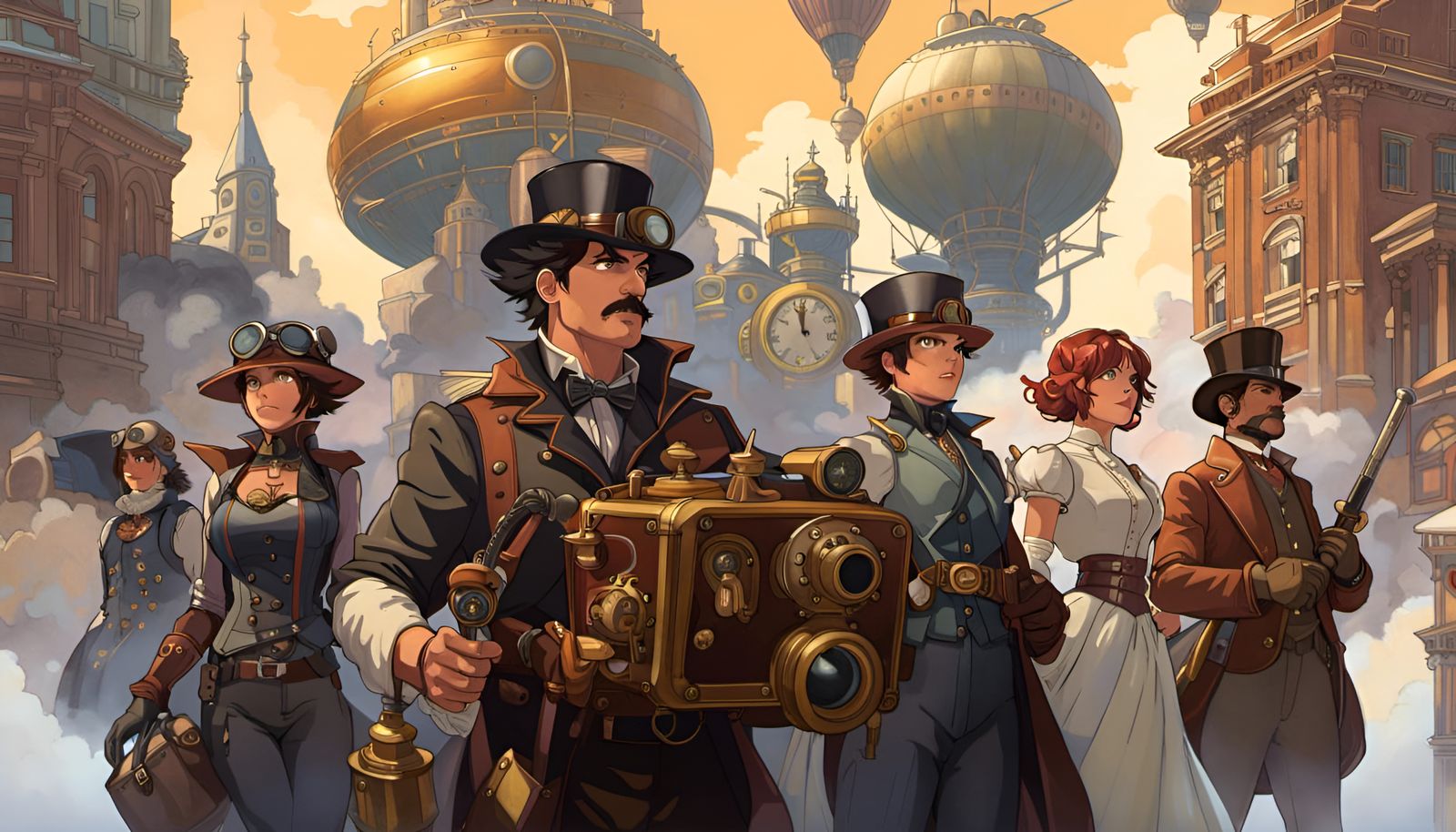 Steampunk Tourist Trap