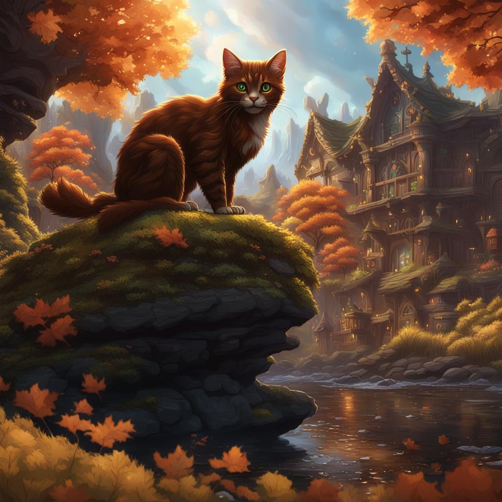 Mapleshade Fantasy Concept Art in Deep Color