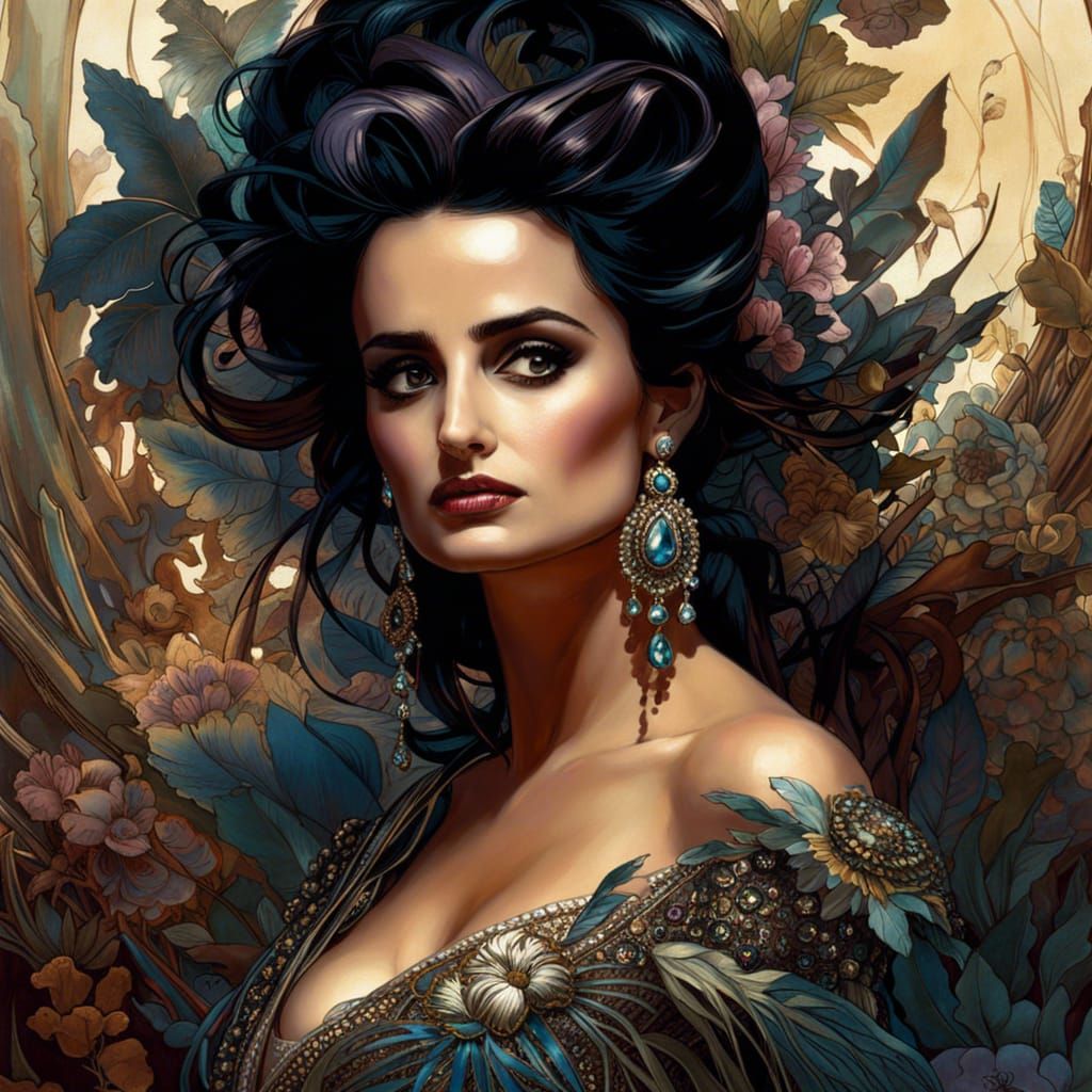 Penelope Cruz in evening dress