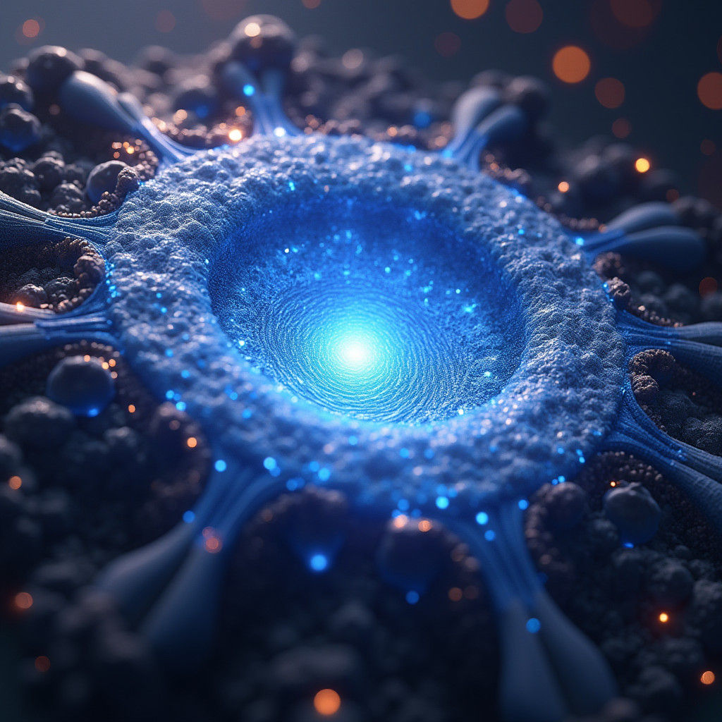 High-Tech Reactor Core with Crystalline Matrix