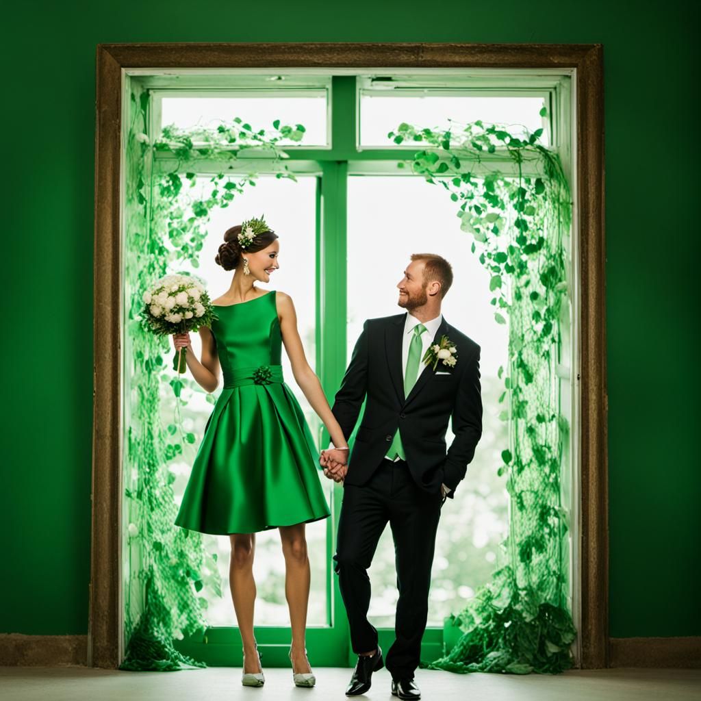 Green Wedding Celebration