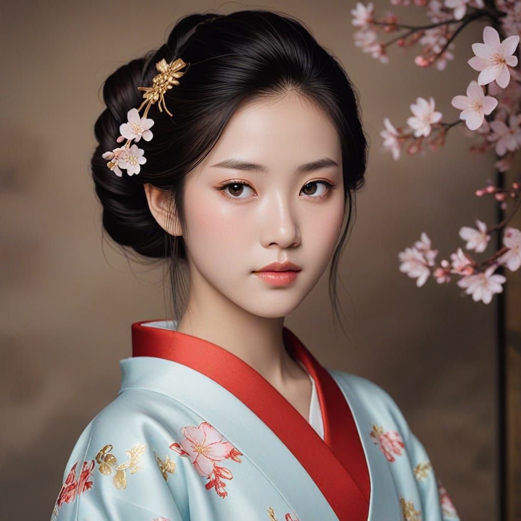 Flawless geisha!