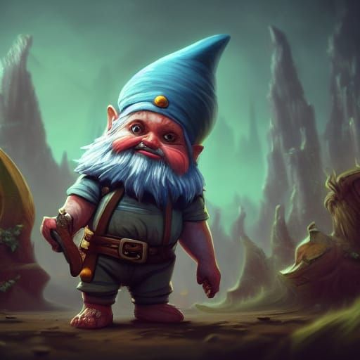 Monstrous Gnome Concept Art in Striking Detail