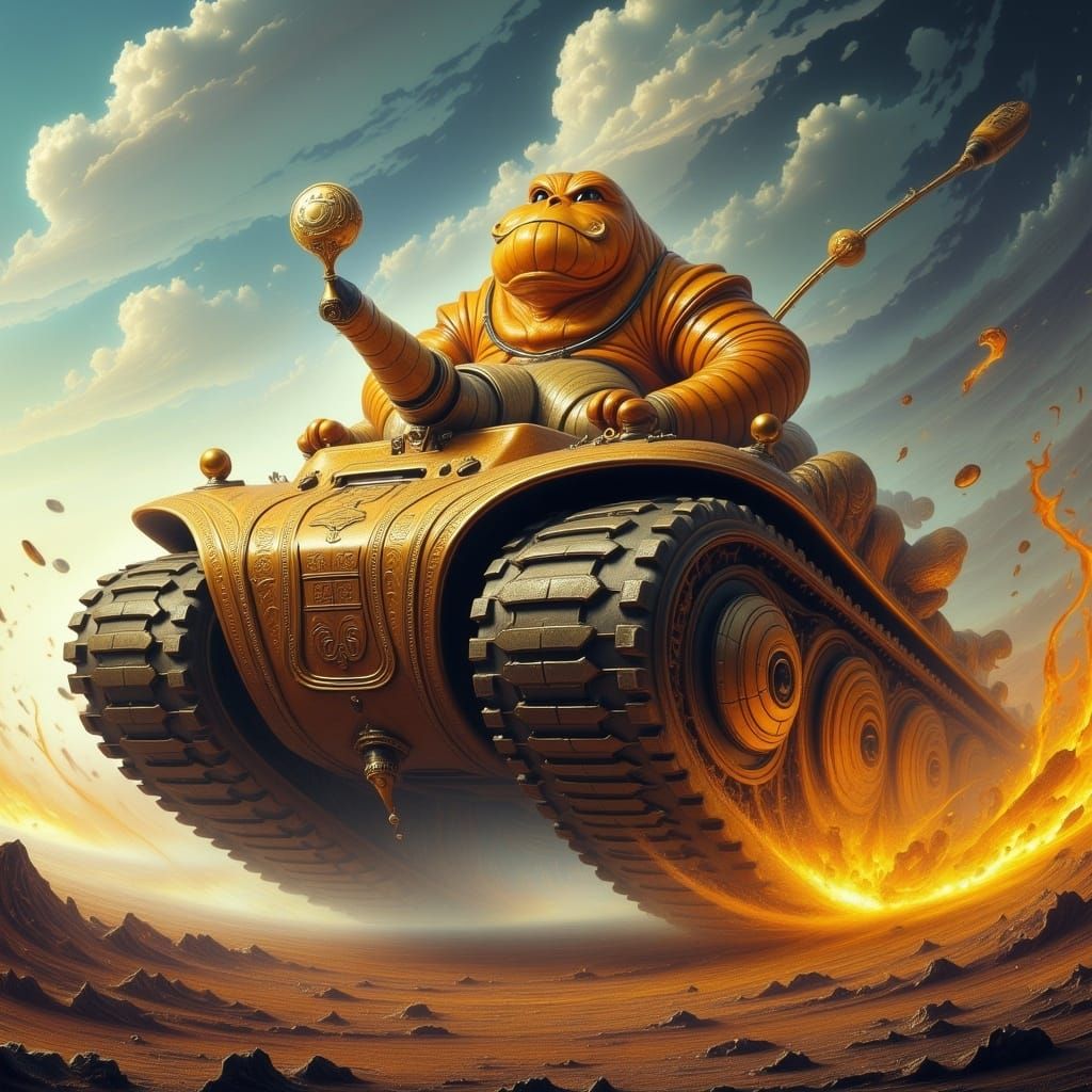 Chibi Walrus Geyser Races Through Wasteland in Frank Miller ...