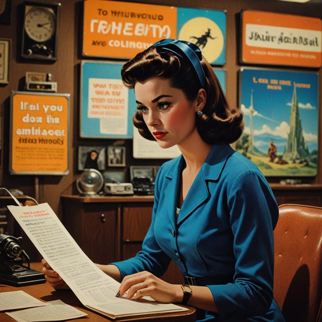 SECRETARY HAS A LONG LIST