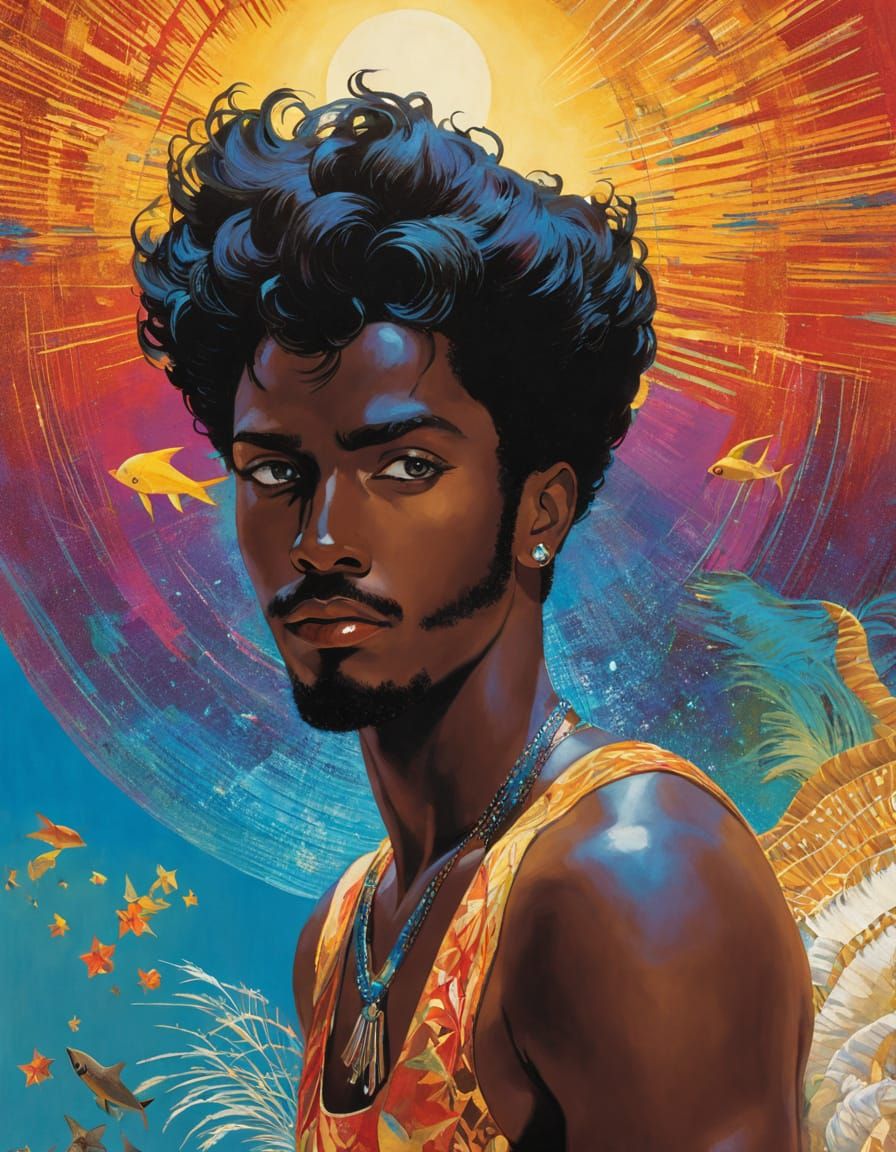 dark skin, melanin, ebony