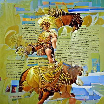 Alexander the Great Portrait in Classical Style