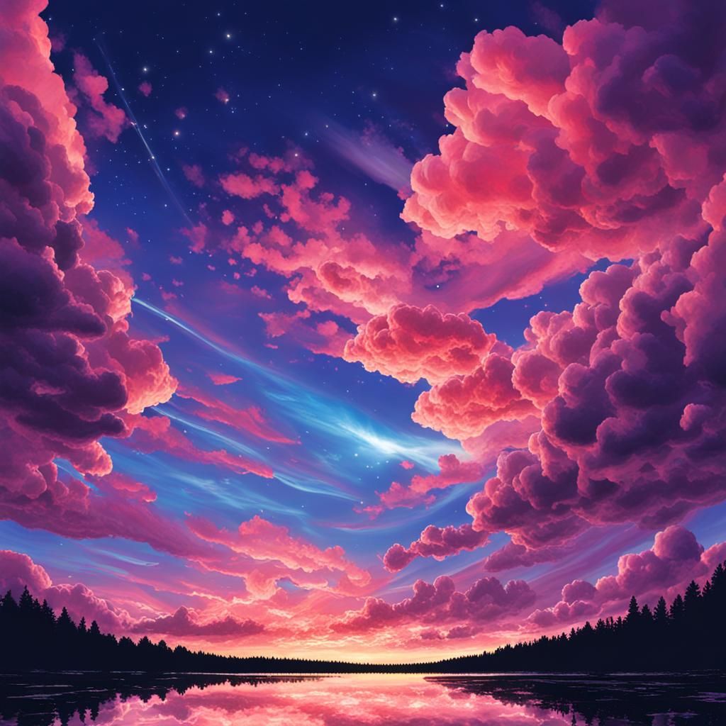 Most Beautiful Sky Generated by AI