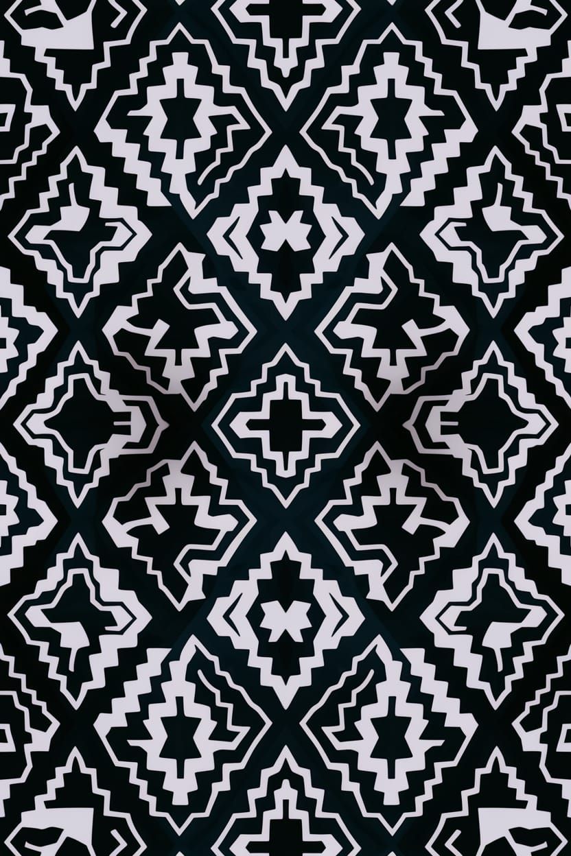 Infinite Kaleidoscopic Mosaic of Darkness