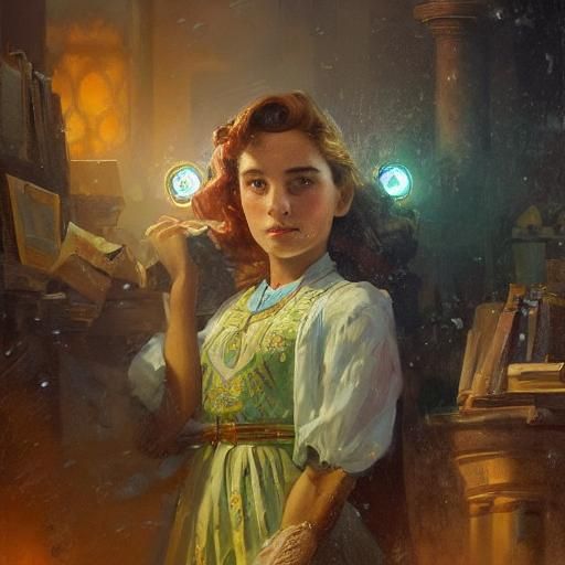 1940s Style Portrait with Dynamic Lighting