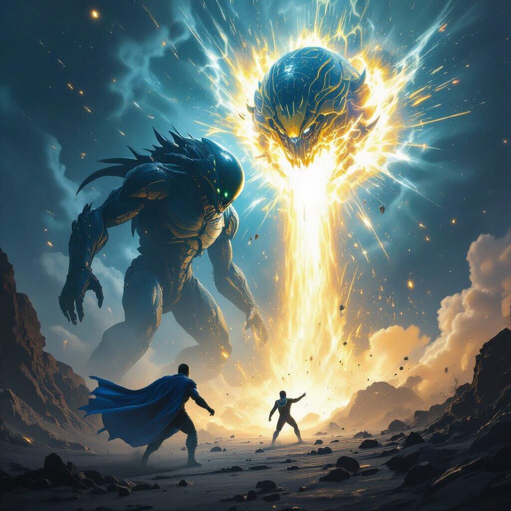 Extraterrestrial Entity Unleashes Superpower in Cinematic St...