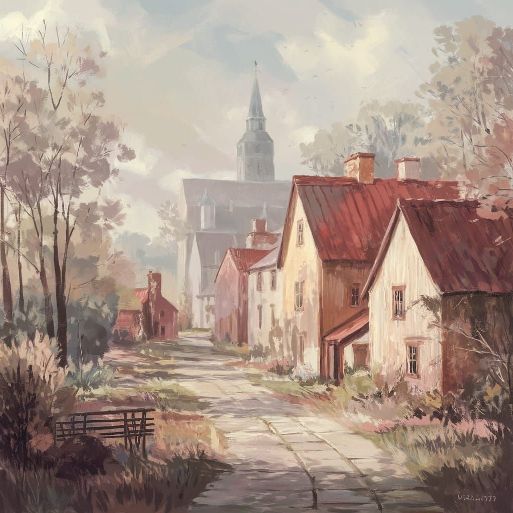 Scandinavian village
