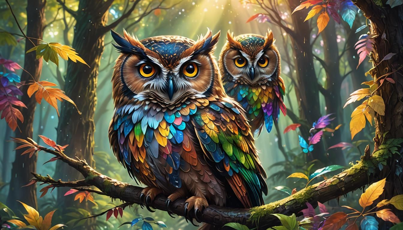 Rainbow Owl