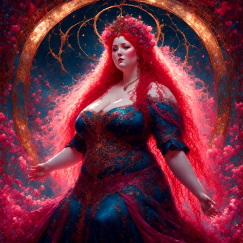 Curvy Goddess Heals the World