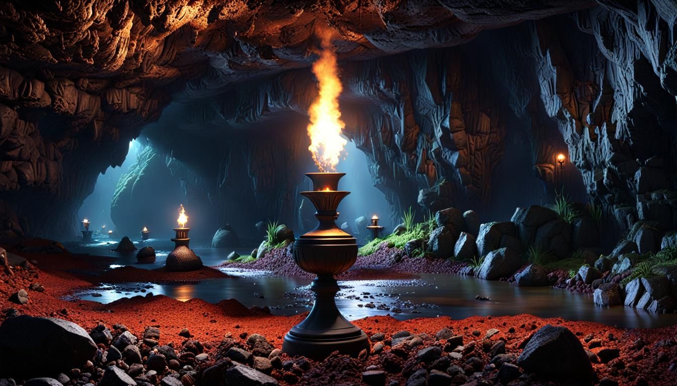 I love the smell of damp soil in a dark cave.