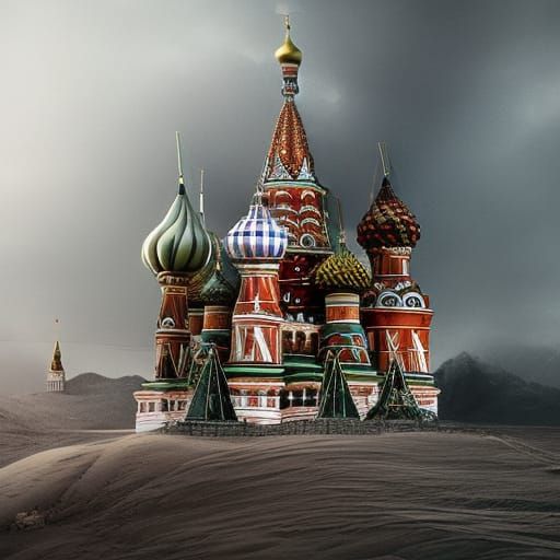 Moscow Mule Guitar: Cinematic Digital Matte Painting