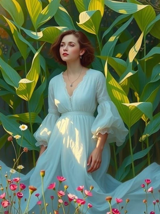 Beautiful Woman Outdoors