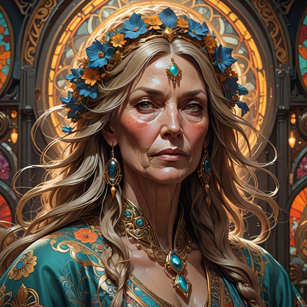 Golden Goddess of Slavonic Legend