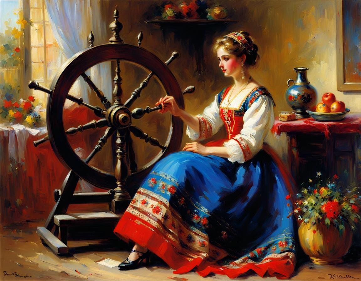 spinning wheel