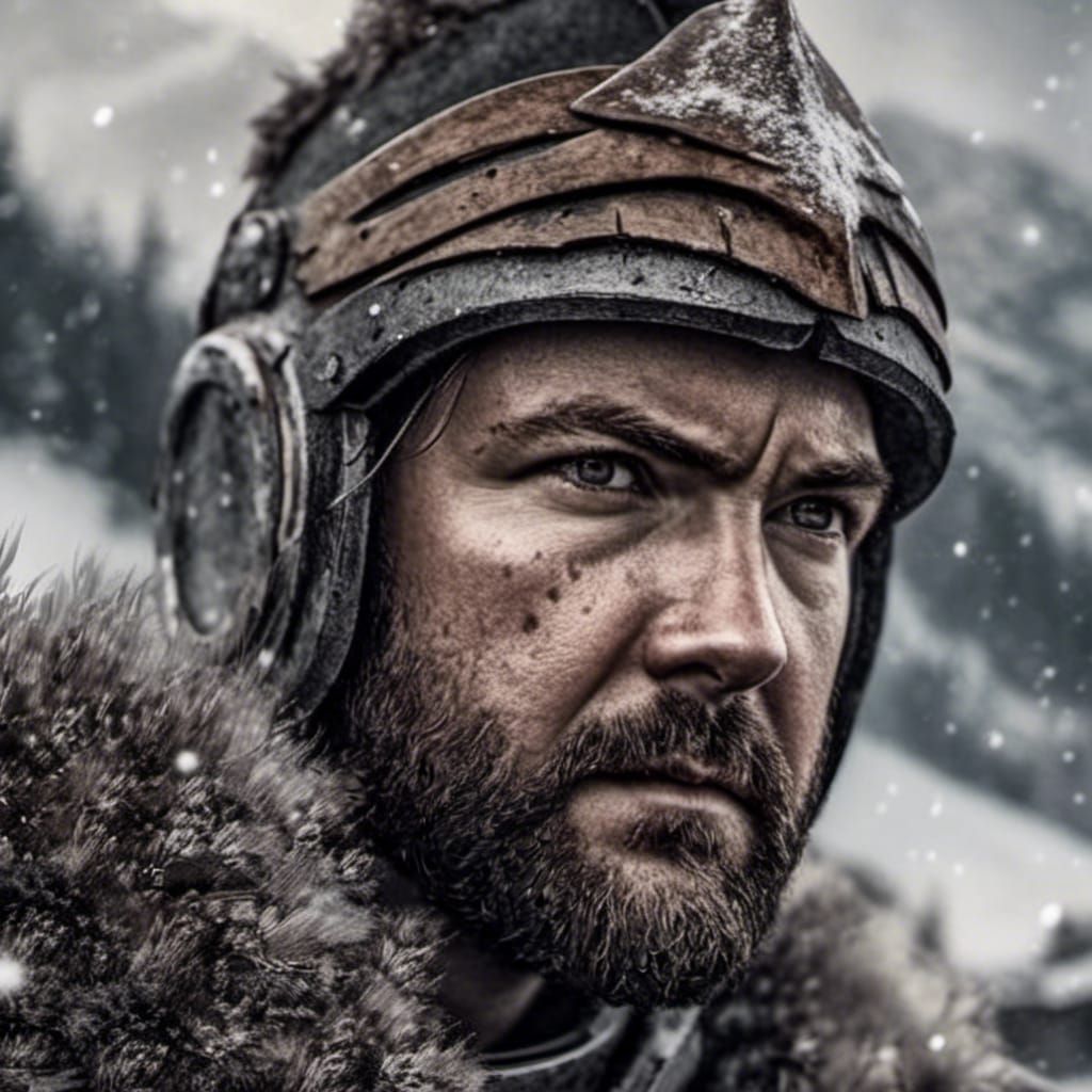 Halo Spartan Warrior Concept Art in 8K