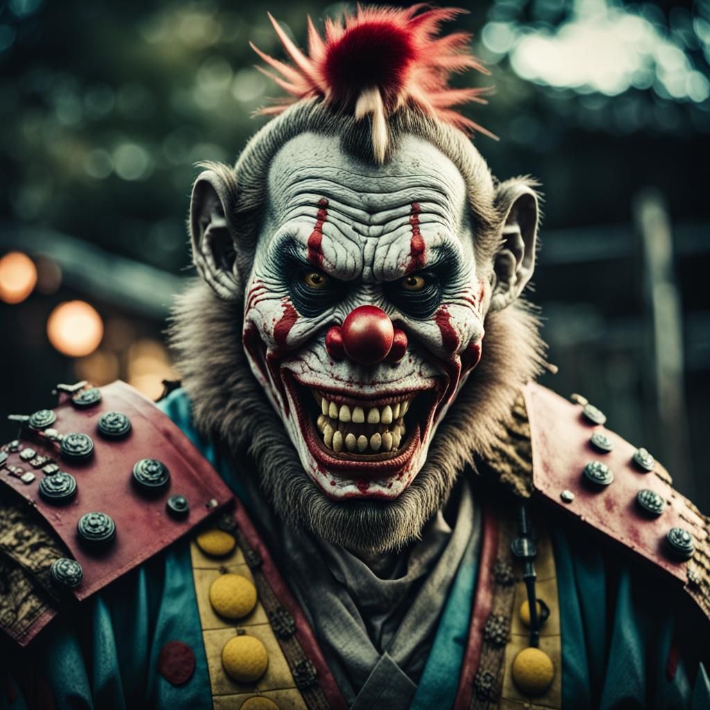 Cinematic Zombie Monkey Samurai Clown Warlord