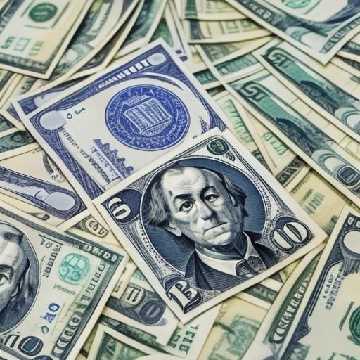 AI Generated Image of Money
