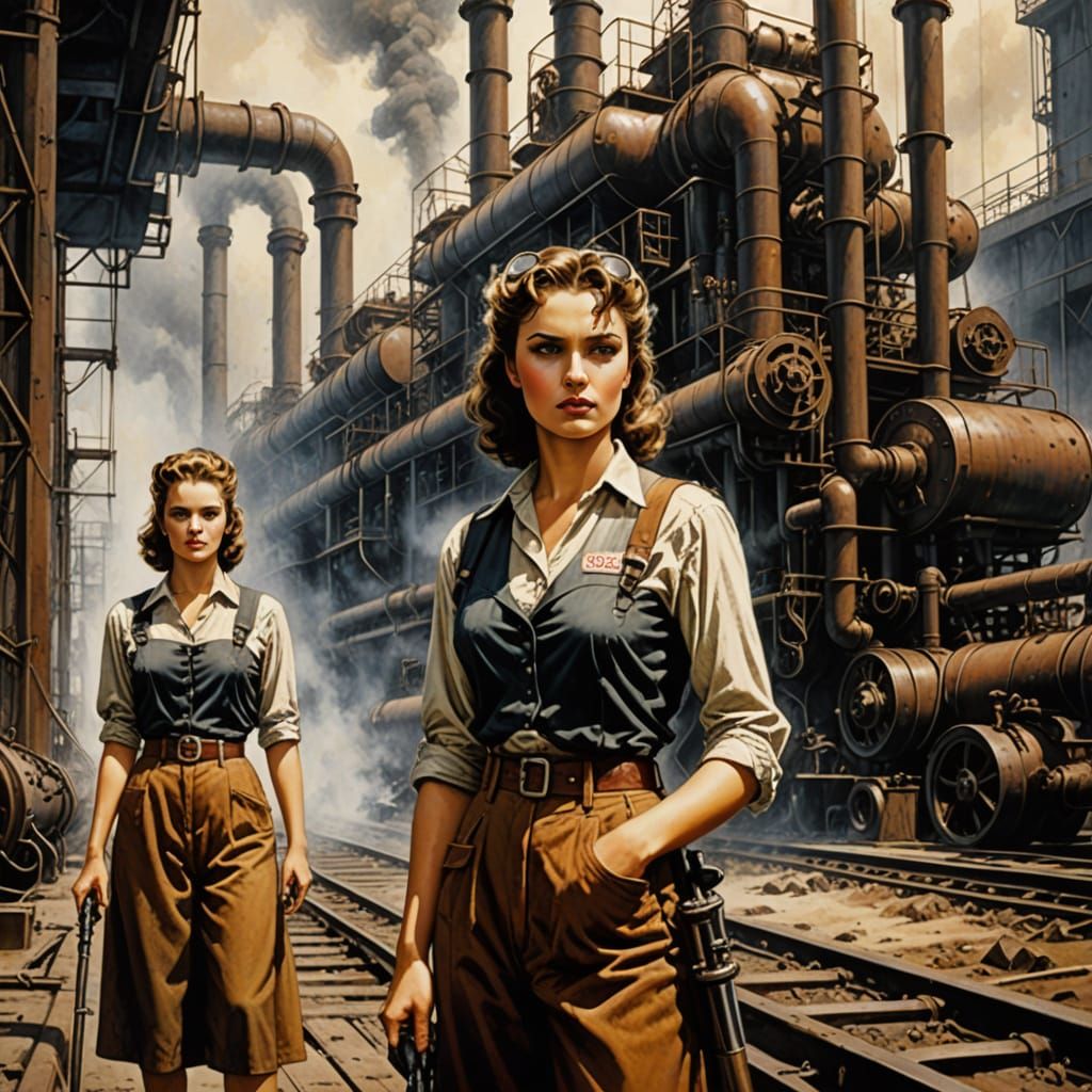 Femme Fatales in Industrial Toil