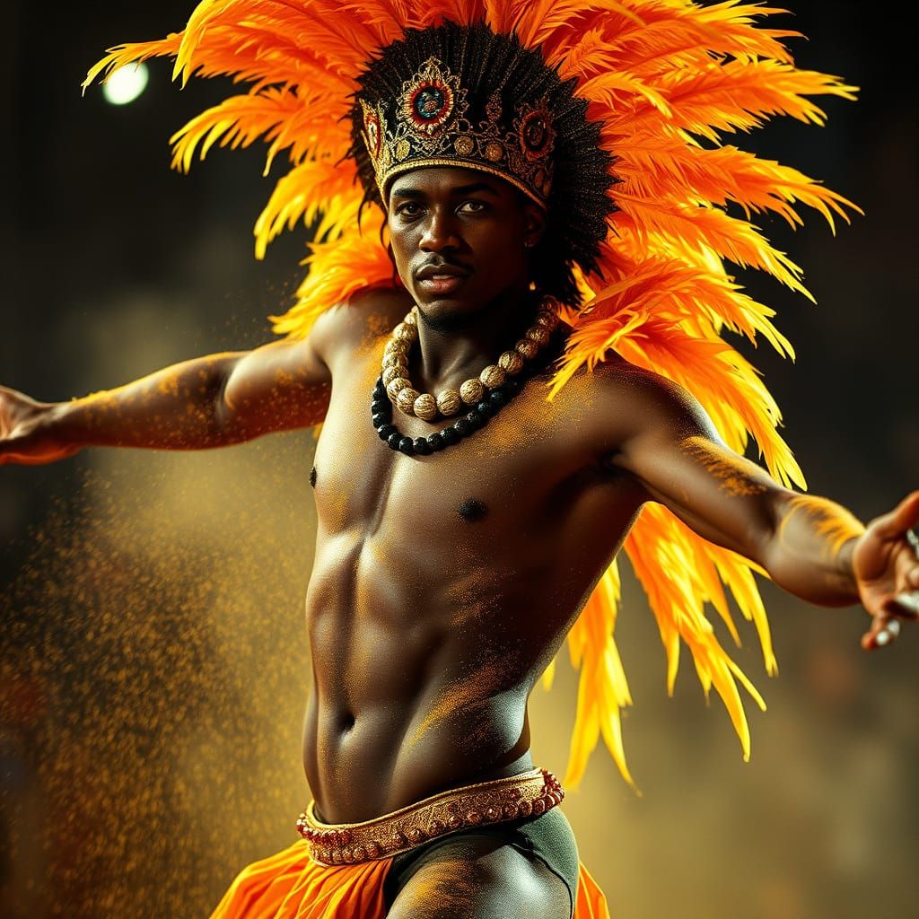 The Carnival Prince in Golden Splendor