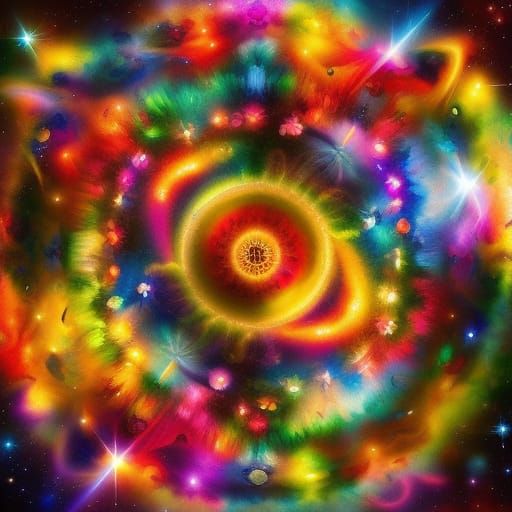 Chakras in Space: Hyperdetailed Magic Realism