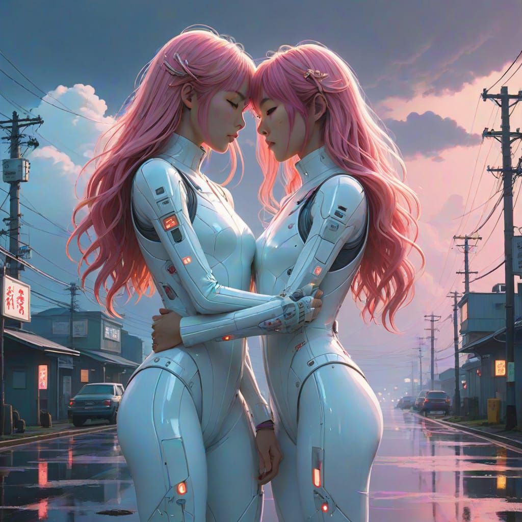 Hyperrealistic Japanese Girls in Stunning Digital Art