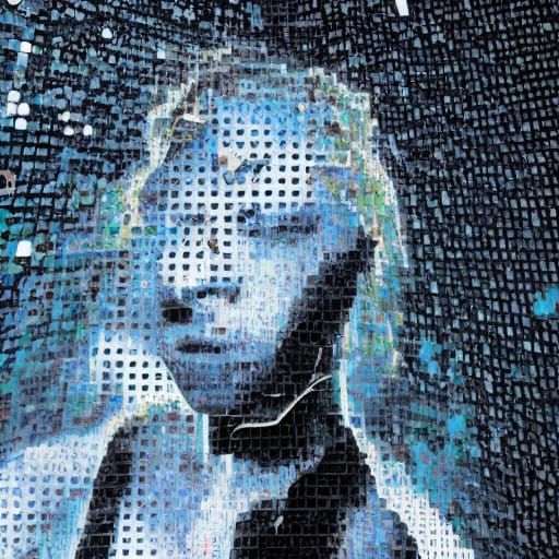 Goth Girl in Dystopian Dreamscapes