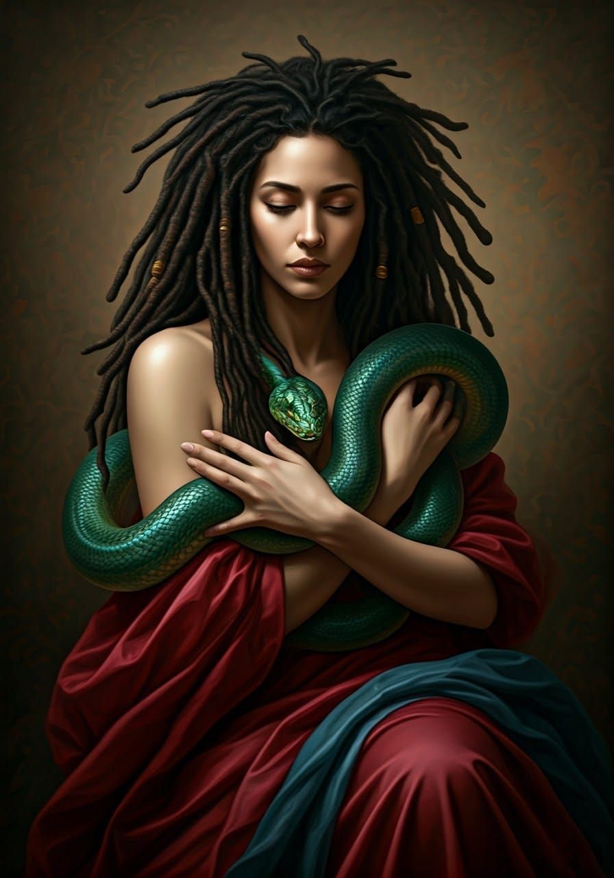 Baroque-Rococo Queen in Intimate Tension