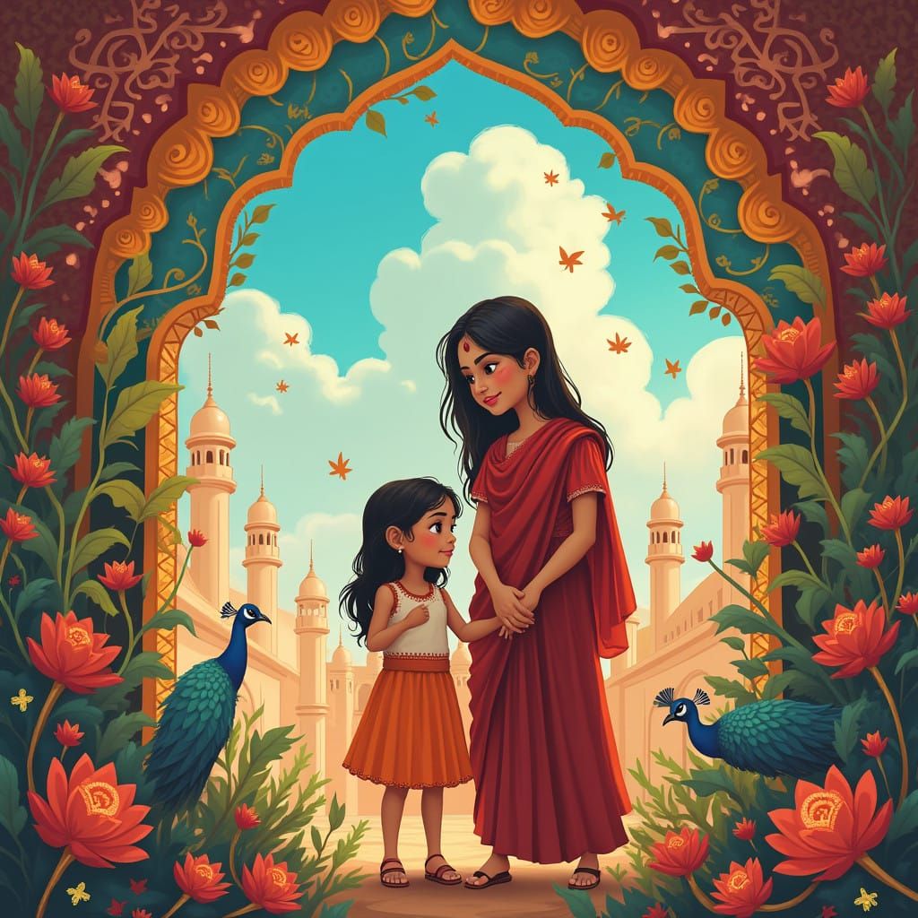 Mixed Heritage Indian Girl Finds Belonging in Vibrant Cultur...